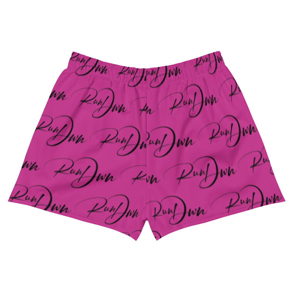 RunDwn Pink Short Shorts